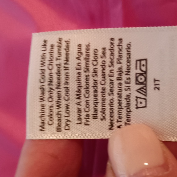 Free Assembly Women's Oversized Puffer Vest XXL Camouflaged Brown Pink interior - Picture 11 of 12